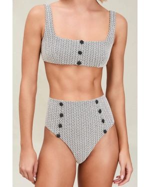 Devon Windsor Malia Bottom - Gray