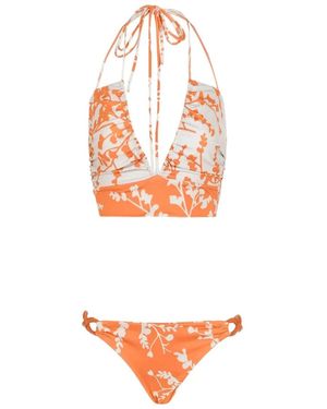 Silvia Tcherassi Hedda Bikini Top - Orange
