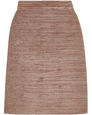 Escvdo Ofrenda Mini Skirt (Final Sale) - Natural