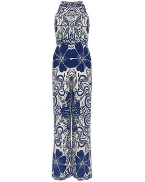 Carolina K Alessia Jumpsuit (Final Sale) - Blue