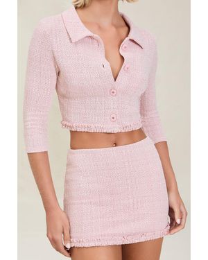 Devon Windsor Bianca Skirt Rose Cream - Pink
