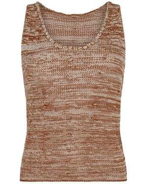 Escvdo Ofrenda Tank Top (Final Sale) - White