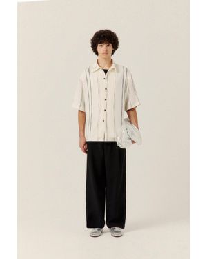 Commas Linen Resort Trouser - Natural