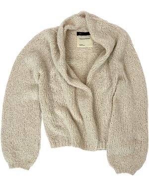 Frenckenberger Hand Knit Cardigan - Natural
