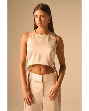 JBQ Benitta Top - Natural