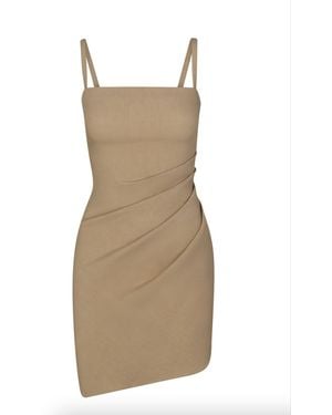 Anemos The Nadege Mini Dress (Final Sale) - Natural