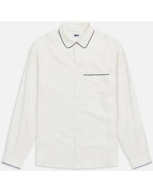 KROST Jordan Piping Shirt - White
