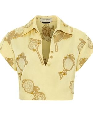 Hellessy Warren Blouse - Metallic