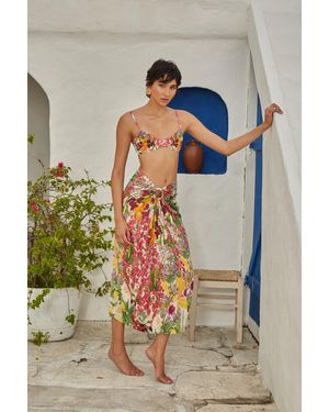 Carolina K Cala Bikini Top - Gray