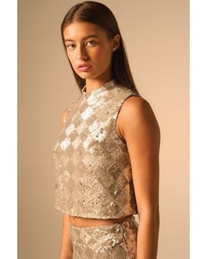 JBQ Gwendolyn Top - Natural