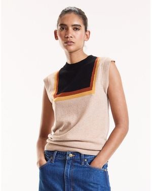 Cynthia Rowley Eastport Knit Vest - Blue