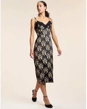 Cynthia Rowley Filigree Dress - Natural