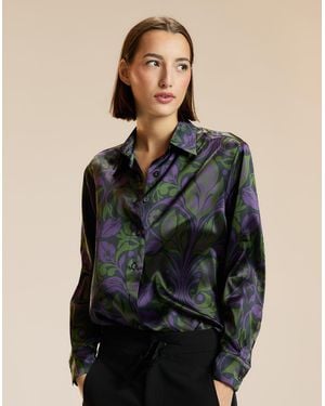 Cynthia Rowley Collectible Silk Shirt - Black