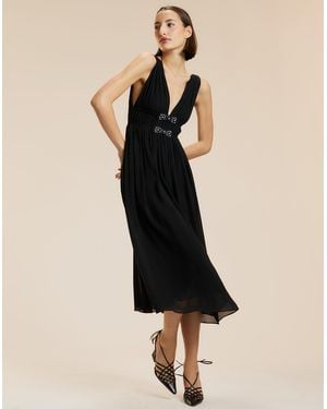 Cynthia Rowley Amelie Silk Dress - Black
