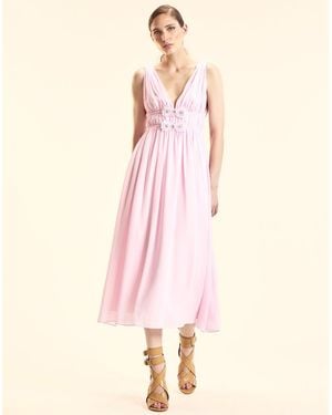Cynthia Rowley Amelie Silk Dress - Pink
