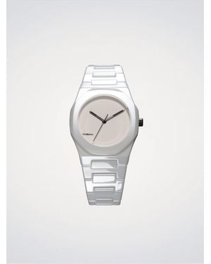 D1 Milano White Ceramic Bracelet Timepiece