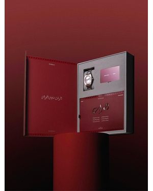 D1 Milano Watch Poet Edition - Red