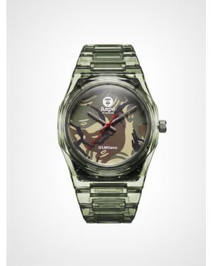 D1 Milano D1 X Aape Camo Nylon - Green