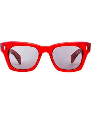 Jacques Marie Mage Dealan With Sterling Silver Hardware - Red
