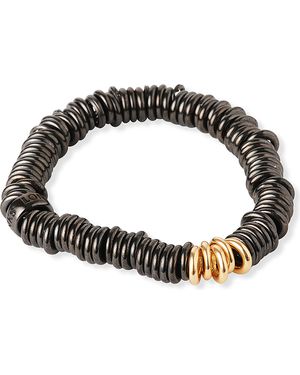 Links of London Sweetie Rhodium And Rolled Gold Bracelet - Metallic