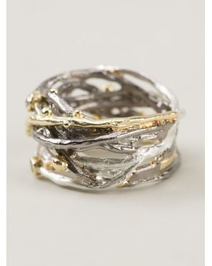 Bjorg Jewellery Big Nest Ring - Metallic