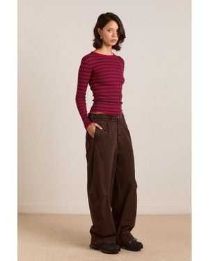 Damson Madder Liv Trouser - Brown