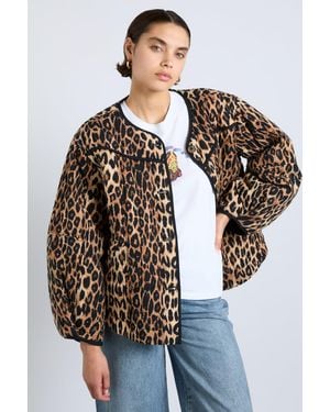Damson Madder Macy Quilted Jacket - Multicolour