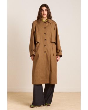 Damson Madder Camille Trench - Natural