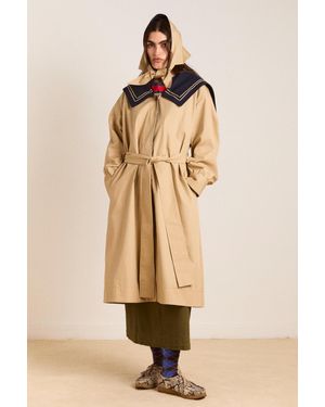 Damson Madder Ella Trench - Natural