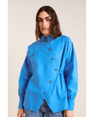 Damson Madder Lux Shirt - Blue