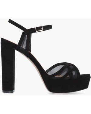 Daniel Avermesh Platform Heeled Sandals - Black
