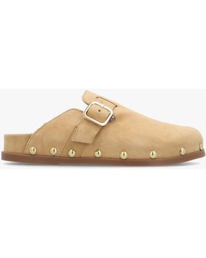 Alpe Ambur Mule Clogs - White