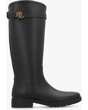 Polo Ralph Lauren Portiah Tall Wellington Boots - Black