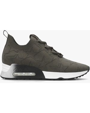 Ash Lucky Star Military Aviator Knitted Trainers - Multicolour