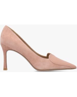 Daniel Elove Heart Toe Cap Court Shoes - Pink