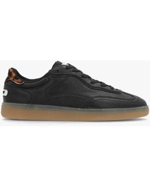 HOFF Alley Leather Trainers - Black
