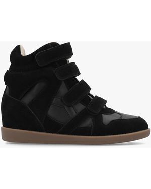 Daniel Able Wedge High Top Trainers - Black
