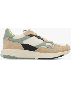 CLAE Zuma Starfish Suede Tea Trainers - White