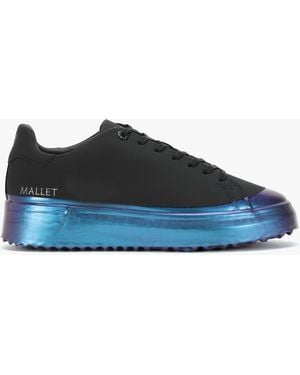 Mallet Grftr Lite Iridescent Dip Trainers - Blue