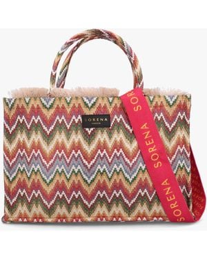Sorena One-of-a-kind Citrus Multicoloured Tote Bag