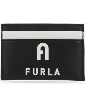 Furla Iris Card Case - Black