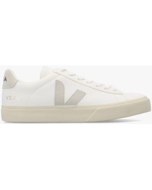 Veja Campo Chromefree Leather Extra Natural Trainers - White