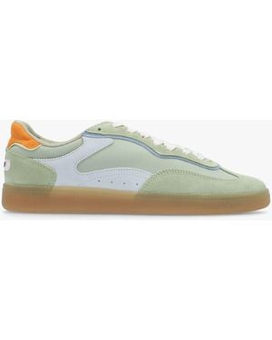 HOFF Park Sage Nylon & Suede Trainers - Green