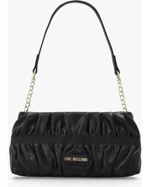 Love Moschino Cinched Shoulder Bag - White