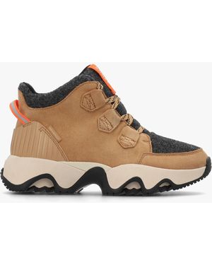 Sorel Kinetic Impact Caribou Tawny Buff Waterproof Boots - Brown