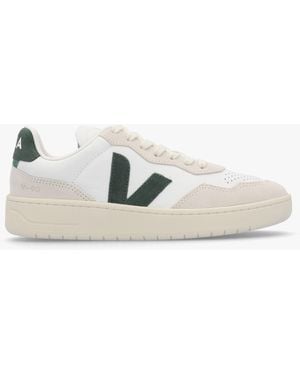Veja V-90 O.T Leather Extra Cyprus Trainers - White