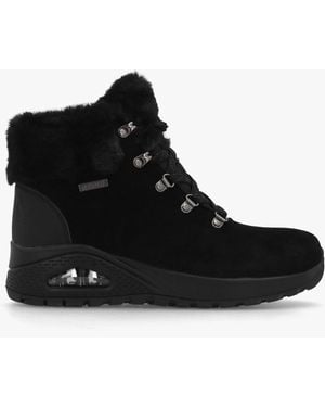 Skechers Uno Rugged Moonlight Ridge Hiker Boots - Black