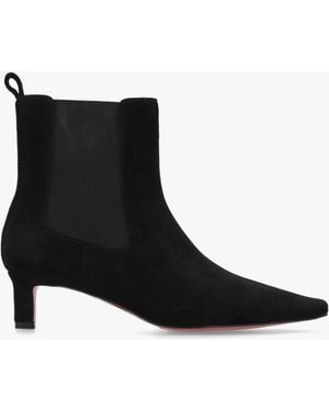 Daniel Sanctuary Low Heel Chelsea Boots - Black