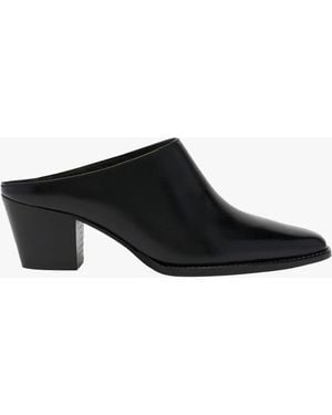 Russell & Bromley Betton Heeled Mules - Black