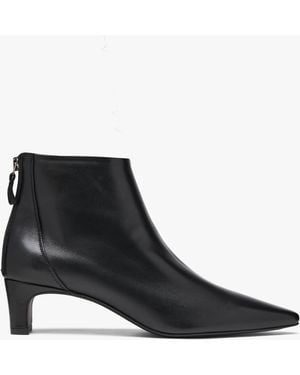 Daniel Sedda Low Heel Ankle Boots - Black